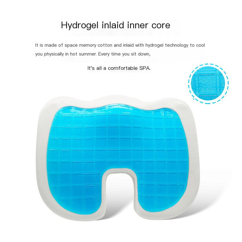 Memory Foam Gel Buttock Cushion and Seat Pad